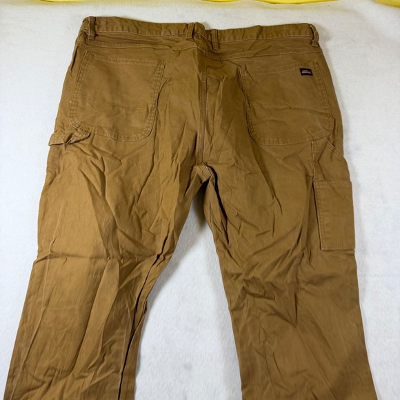 Dickies Other - Dickies Mens Brown Carpenter Utility Work Pants 42x30‎ Duck Canvas Straight Leg
